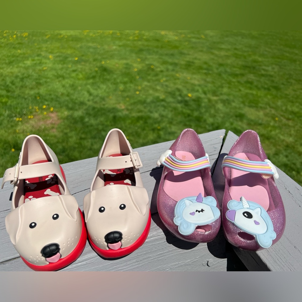 Mini Melissa shoes size 10